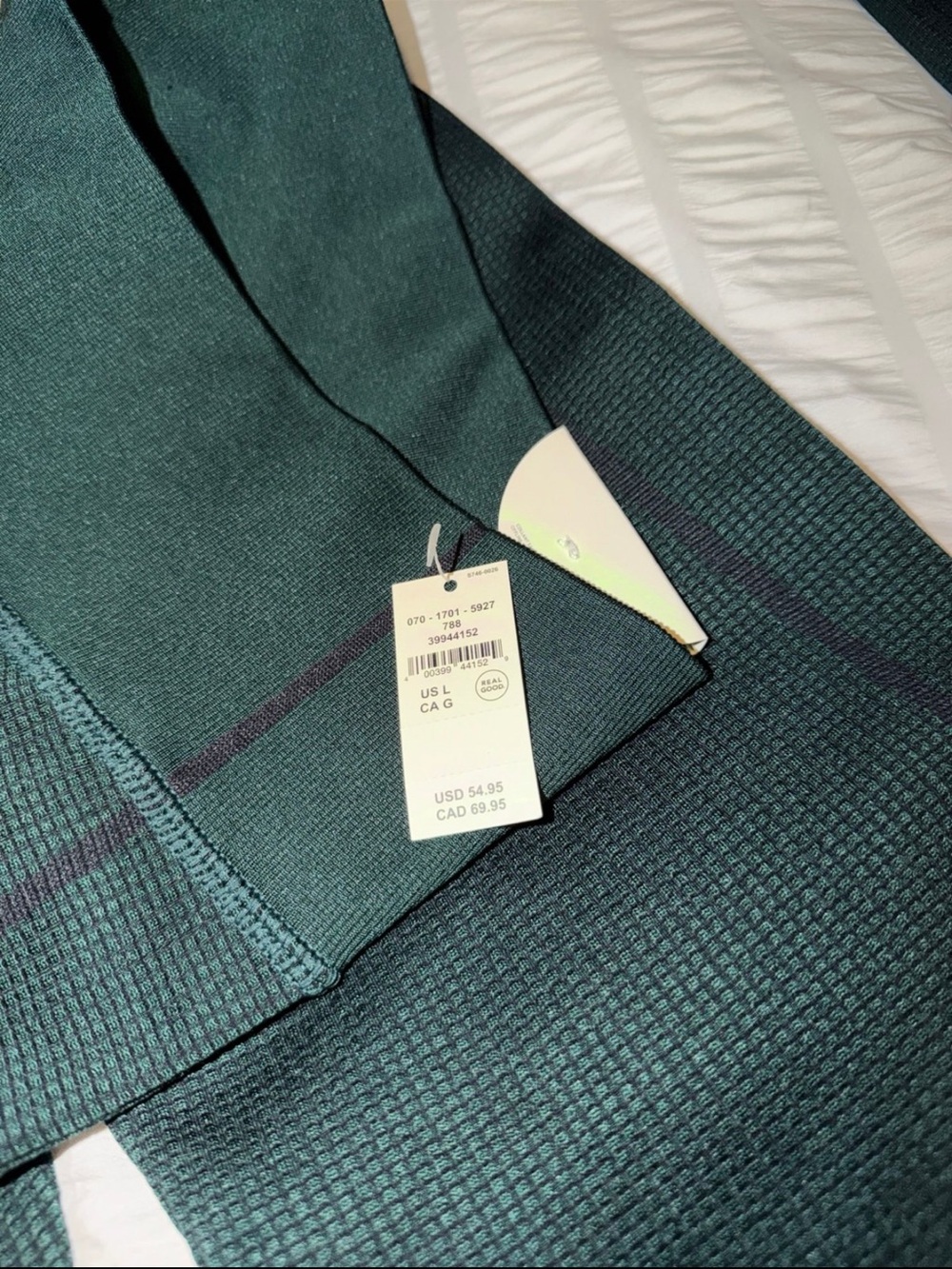 Aerie offline Deep Teal waffle knit 3-Piece Active Set - Picture 3 of 5